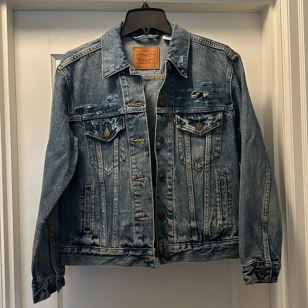 Levi’s Distressed Jean Jacket